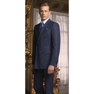Stefano Ricci Double Breasted Wool Suit size 46IT/36 US $7000